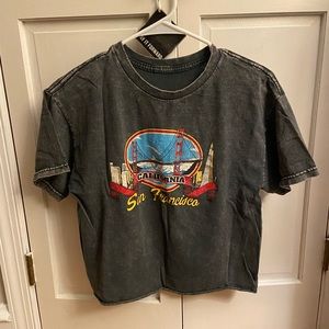 Brendy Melville San Francisco Cropped boxy tshirt